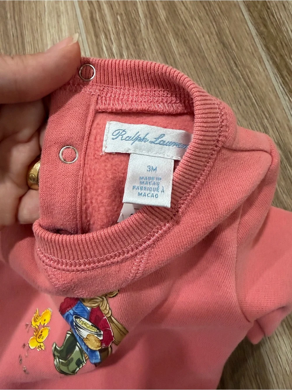 Ralph Lauren Polo Bear Fleece Coverall